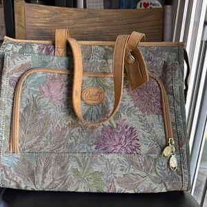 RICARDO BEVERLY HILLS Weekender Tapestry Carpetbag Travel Tote